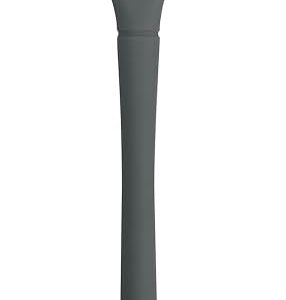 Small Silicone Ladle Charcoal Gray Heat Safe Silicone Soup Ladle , Dishwasher Safe Small Kitchen Ladle with Precision Pour Lip for Serving Sauces Soups Gravies