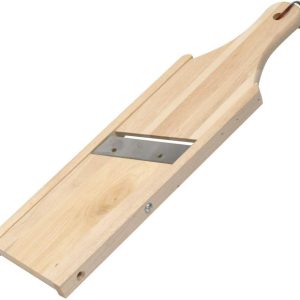 Wood Plantain Slicer "", 13.8 x 4 x 1 inches