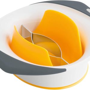 3-in-1 Mango Slicer, Peeler and Pit Remover Tool - Kitchen Mango Depitter & Peeler Gadget - Fruit Slicer with Micro-Serrated Stainless Steel Blader - Mango Corer for Easy Use